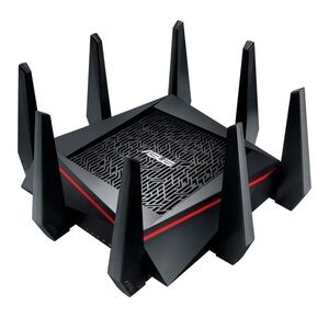ASUS Black and Red High-Speed Router